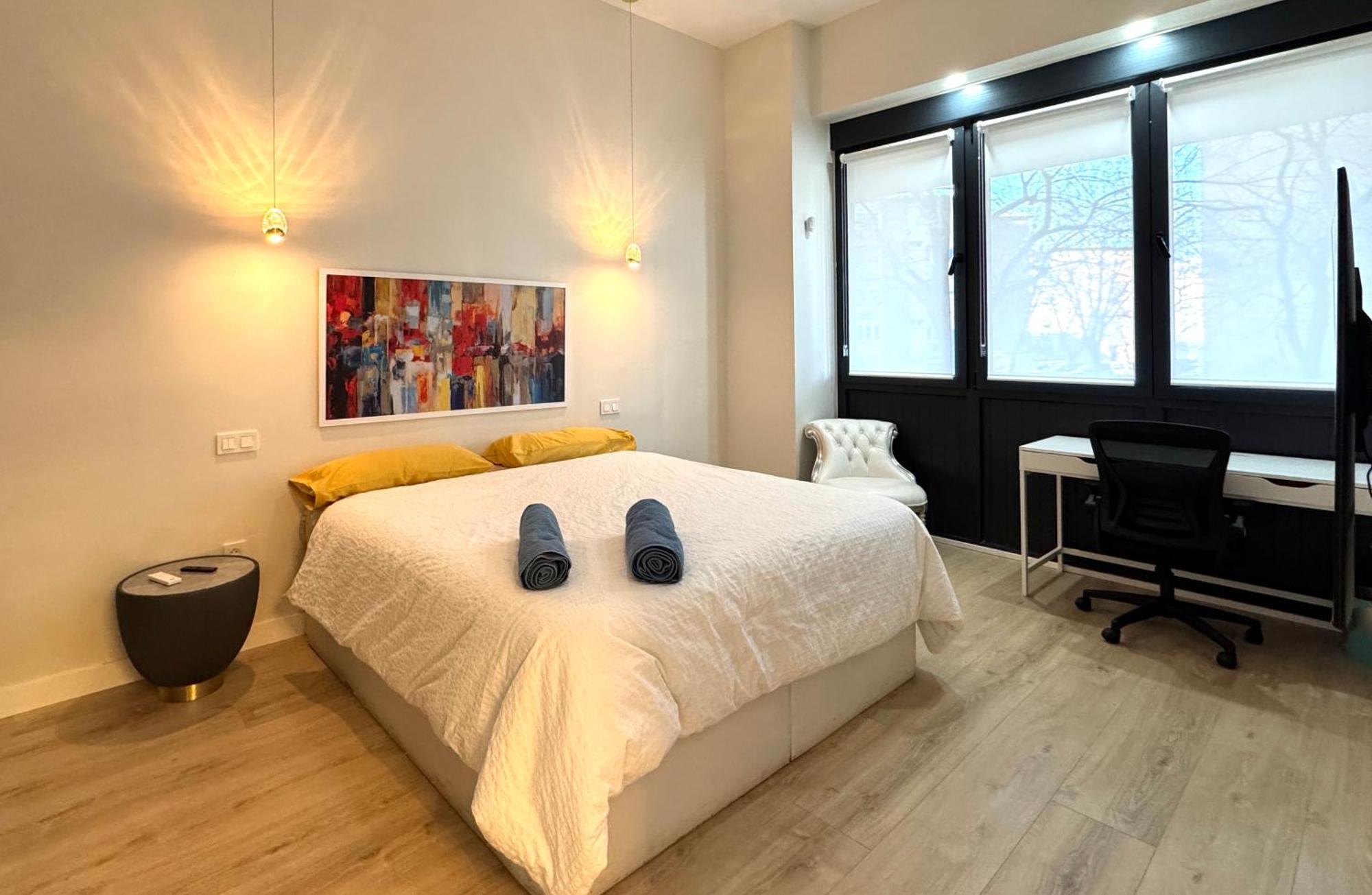 Luxury Suite Wifi Ac Servicios En La Puerta Madri Exterior foto